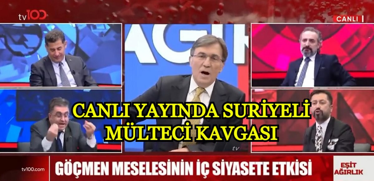 Ersan Şen çıldırdı! Ersan Şen ile Cem Kaya arasında 'Suriyeli mülteci' tartışması
