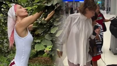 Gülşen Ordu dönüşü havalimanında görüntülendi: Sade tarzı dikkat çekti