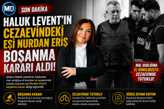 Haluk Levent’in cezaevindeki eşi Nurdan Eriş boşanma kararı aldı