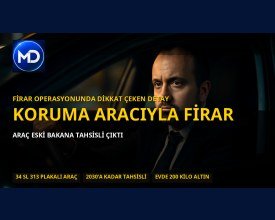 Hilmi Tuna Kuriş’in firar aracında dikkat çeken detay: Eski bakana tahsisli çıktı