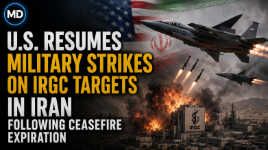 US Resumes Military Strikes on IRGC Targets in Iran Following Ceasefire Expiration