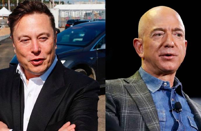 Musk’tan Bezos’a: Ona dev bir 2 figürü göndereceğim