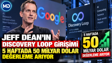 Jeff Dean’in Discovery Loop girişimi 5 haftada 50 milyar dolar değerleme arıyor