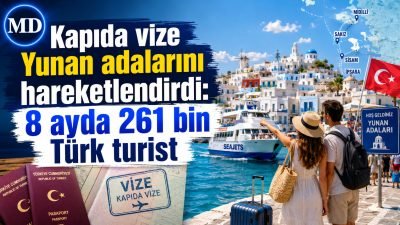 Kapıda vize Yunan adalarını hareketlendirdi: 8 ayda 261 bin Türk turist