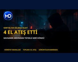 Kartal’da kavganın ardından tüfekle sokağa çıktı: 4 el ateş etti