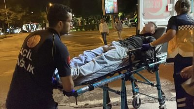 Kayseri'de silahla yaralanan kişi tramvayda fark edildi