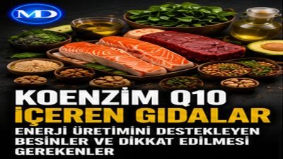 Koenzim Q10 içeren gıdalar: Enerji üretimini destekleyen besinler ve dikkat edilmesi gerekenler