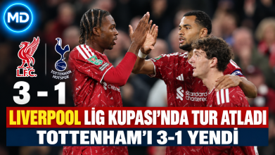 Liverpool, Lig Kupası’nda Tottenham’ı 3-1 yenerek tur atladı