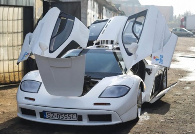 Hurdadan topladığı parçalardan McLaren yaptı