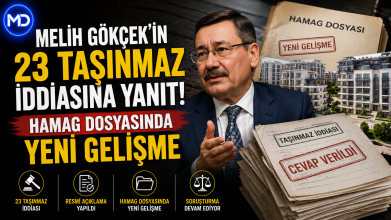Melih Gökçek’in 23 taşınmaz iddiasına yanıt: HAMAG dosyasında yeni gelişme