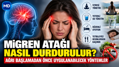 Migren atağı nasıl durdurulur? Ağrı başlamadan önce uygulanabilecek yöntemler
