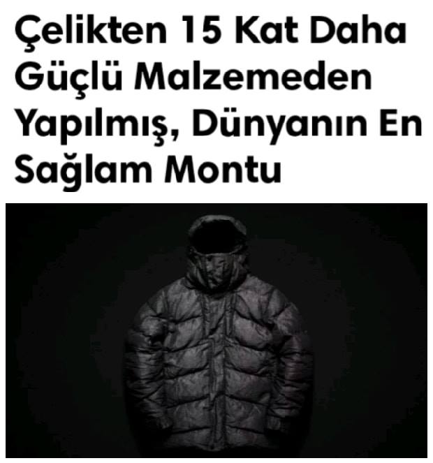 Çelikten 15 Kat Daha Güçlü Malzemeden Yapılmış, Dünyanın En Sağlam Montu