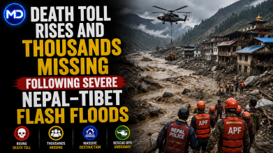 Death Toll Rises and Thousands Missing Following Severe Nepal-Tibet Flash Floods