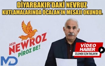 Diyarbakır’daki Nevruz Kutlamalarında Öcalan’ın Mesajı Okundu