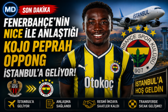 Fenerbahçe'nin Nice ile anlaştığı Kojo Peprah Oppong İstanbul'a geliyor