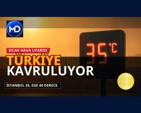 Orhan Şen’in sıcak hava uyarısı: İstanbul 35, Ege 40 dereceyi görecek