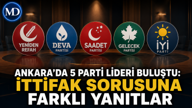 Ankara’da 5 parti lideri buluştu: İttifak sorusuna farklı yanıtlar