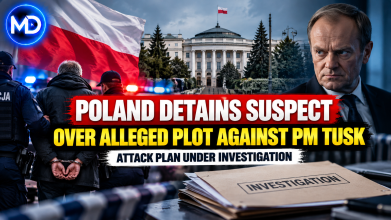 Polish Authorities Detain Man Suspected of Plotting Attack on Prime Minister Tusk