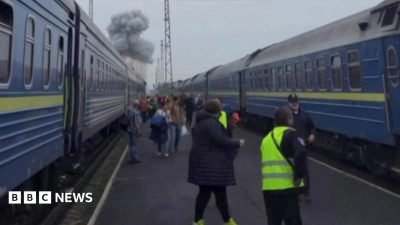 Russian Drone Hits Train Near Polish Border Following Diplomatic Passage