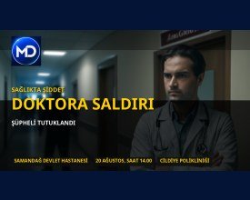 Samandağ Devlet Hastanesi’nde doktora yumruk ve bıçaklı tehdit: Şüpheli tutuklandı