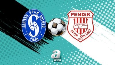 Sarıyer-Pendikspor maçı saat kaçta, hangi kanalda? İşte yayın bilgisi