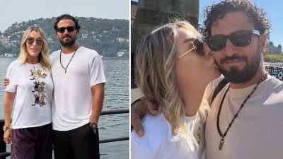 Seda Sayan ve Çağlar Ökten’in Zürih ve Como Gölü tatilinden aşk pozları