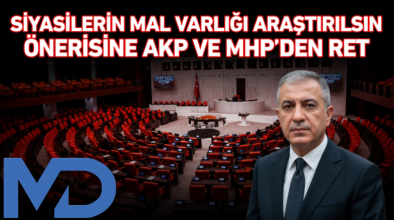 Siyasilerin Mal Varlığı Araştırılsın Önerisine AKP ve MHP’den Ret