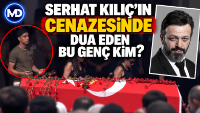 Serhat Kılıç’ın cenazesinde dua eden bu genç kim? 