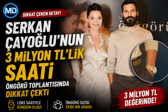 Serkan Çayoğlu’nun 3 milyon TL’lik saati Öngörü toplantısında dikkat çekti