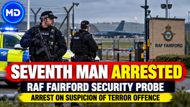 Seventh Man Arrested in Connection with Incident Near UK Military Airbase