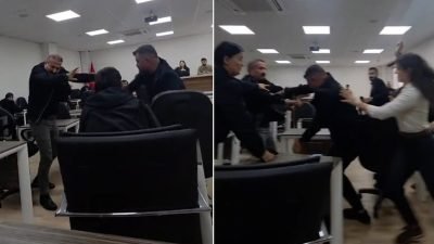 Silopi Belediye Meclisi'nde ek bütçe tartışması kavgaya dönüştü