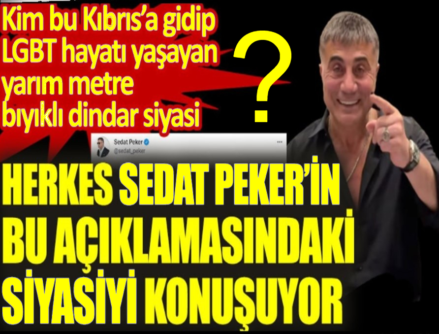 Sedat Peker'den gecenin son paylaşımı: 'Yarım metre bıyık diyerek bir tespitte bulundum...'