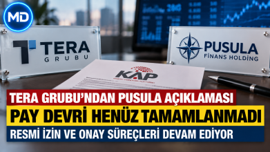 Tera Grubu’ndan Pusula Holding açıklaması: Pay devri henüz tamamlanmadı