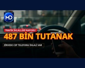 Trafikte en çok yapılan ihlal belli oldu: 7 ayda 76 bin telefon tutanağı