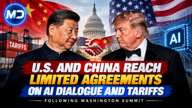 US and China Reach Limited Agreements on AI Dialogue and Tariffs Following Washington Summit