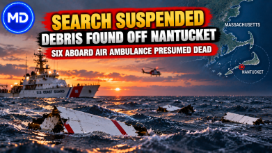 US Coast Guard Searches for Missing Air Ambulance Jet Off Massachusetts Coast