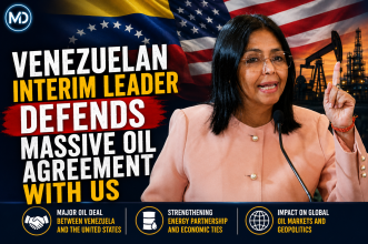 Venezuelan Interim Leader Defends Massive Oil Agreement With US