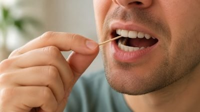 Yemek sonrası kürdan kullanımı diş etlerine zarar verebilir