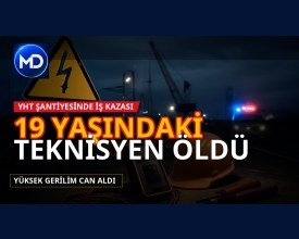 Yerköy-Kayseri YHT şantiyesinde acı olay: 19 yaşındaki teknisyen hayatını kaybetti