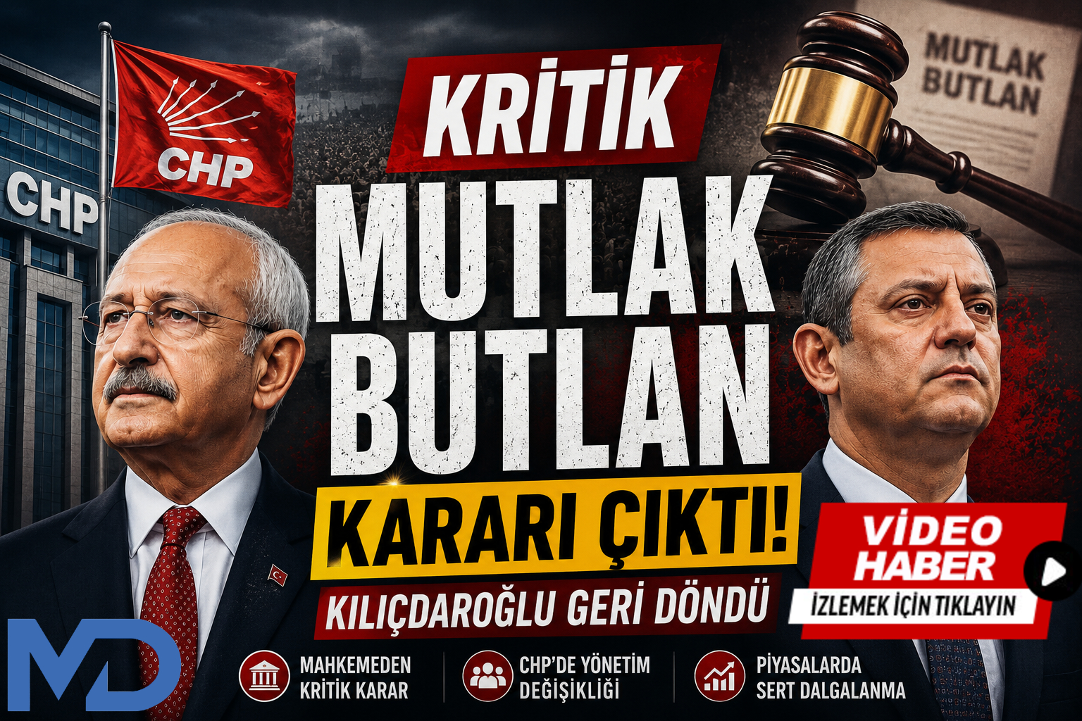 Kılıçdaroğlu ve “Mutlak Butlan” Kararı: CHP’de Yeni Dönem Tartışması