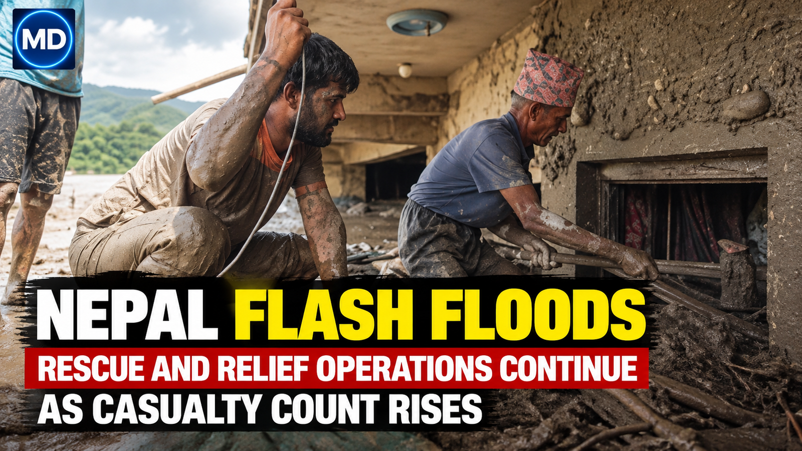 Nepal Flash Floods: Rescue and Relief Operations Continue as Casualty Count Rises