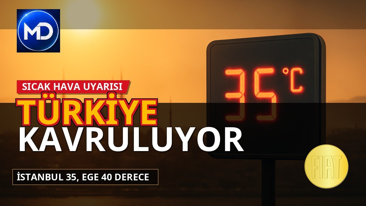 Orhan Şen’in sıcak hava uyarısı: İstanbul 35, Ege 40 dereceyi görecek