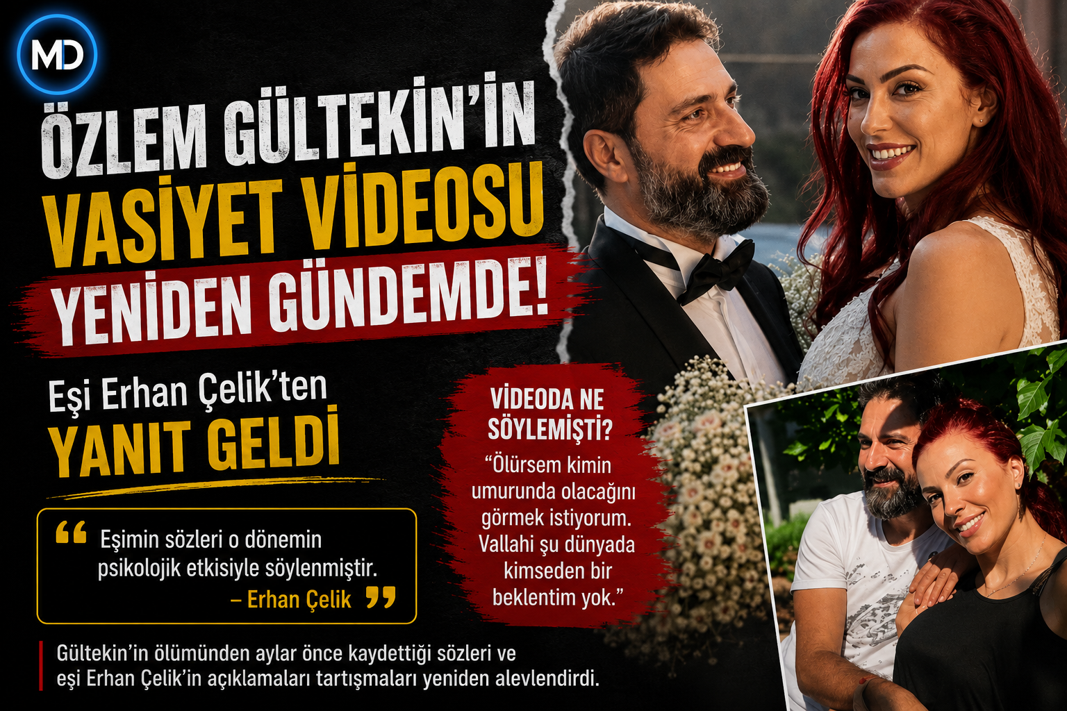Özlem Gültekin’in vasiyet videosu yeniden gündemde: Erhan Çelik’ten yanıt