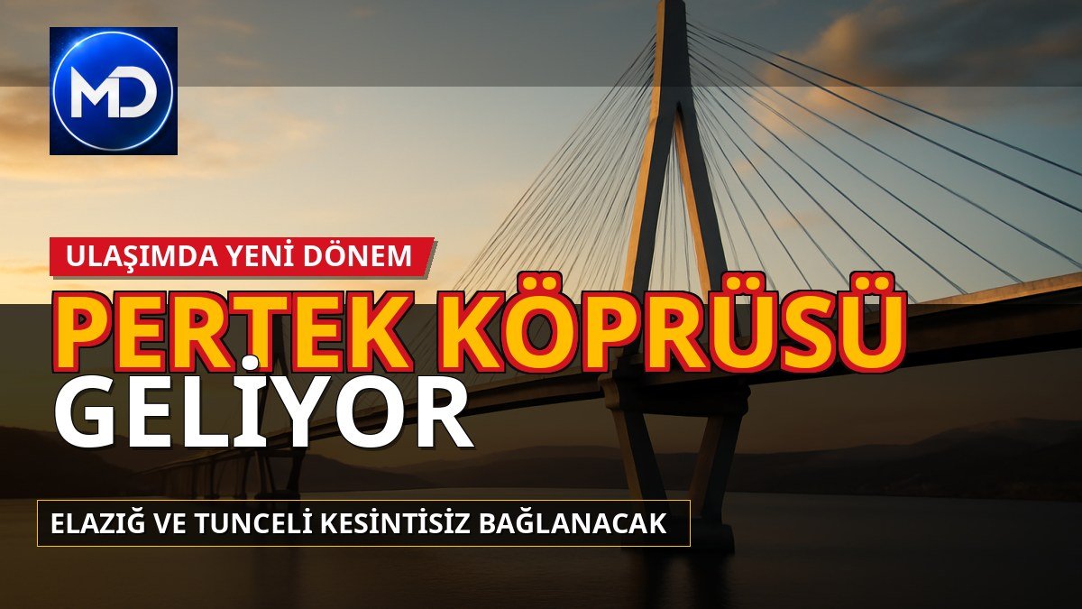 Pertek Köprüsü için yatırım programı süreci başladı: Elazığ ve Tunceli birbirine bağlanacak