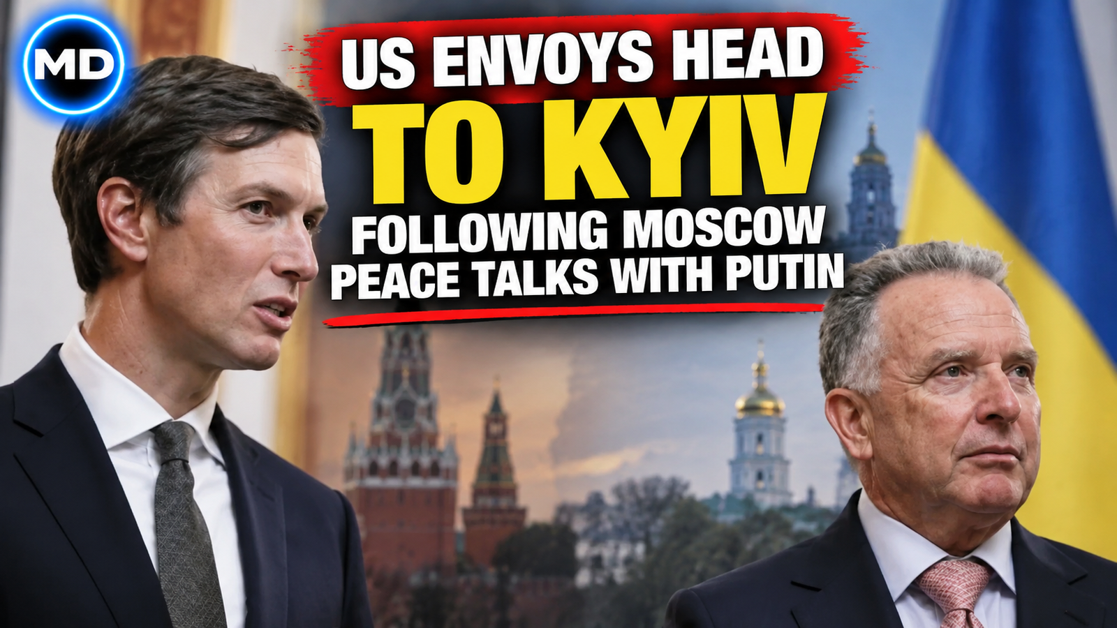 US Envoys Head to Kyiv Following Moscow Peace Talks with Putin