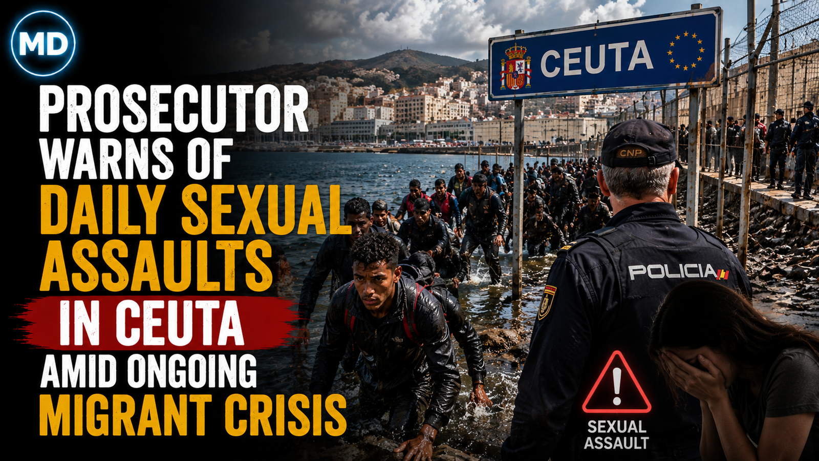 Prosecutor Warns of Daily Sexual Assaults in Ceuta Amid Ongoing Migrant Crisis