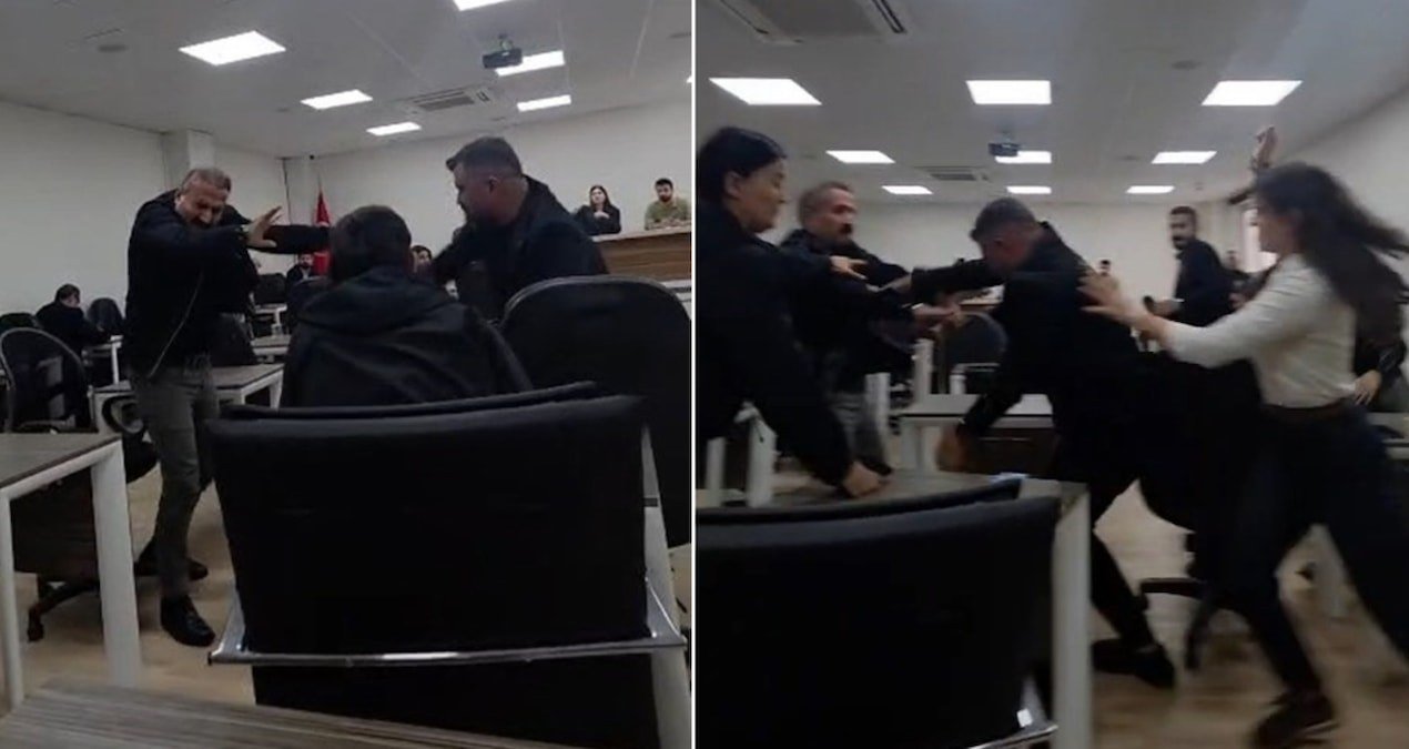 Silopi Belediye Meclisi'nde ek bütçe tartışması kavgaya dönüştü