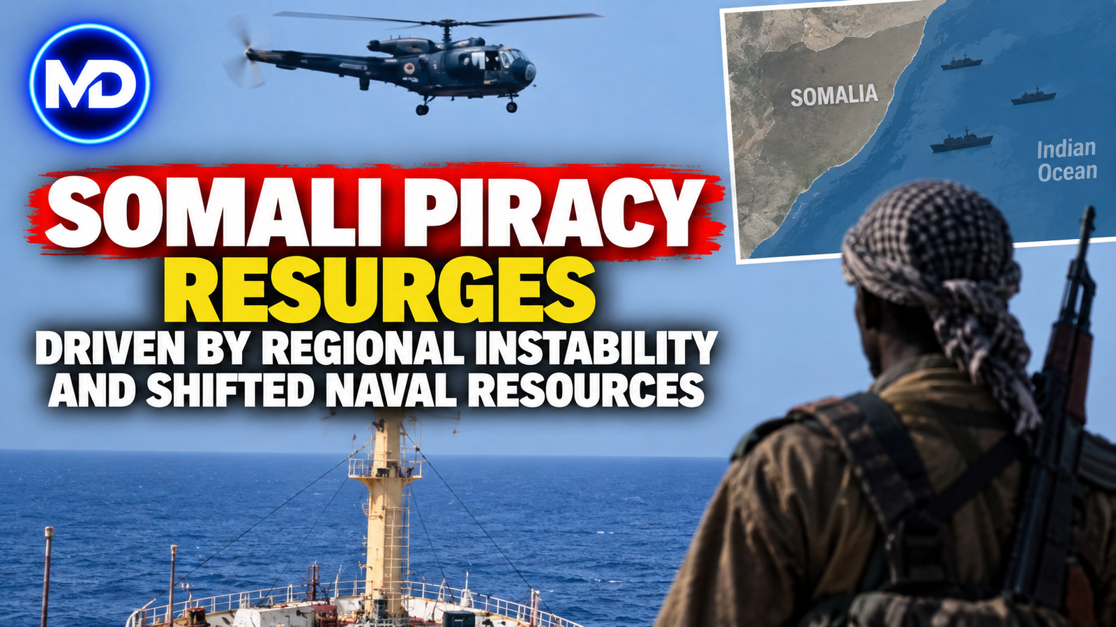 Somali Piracy Resurges Driven by Regional Instability and Shifted Naval Resources