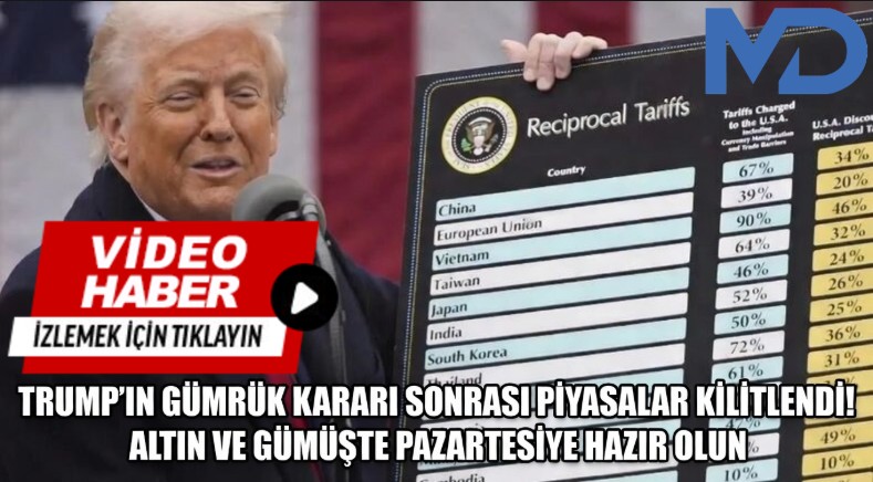 Trump'ın Gümrük Kararı Sonrası Piyasalar Kilitlendi! Altın ve Gümüşte Pazartesiye Hazır Olun