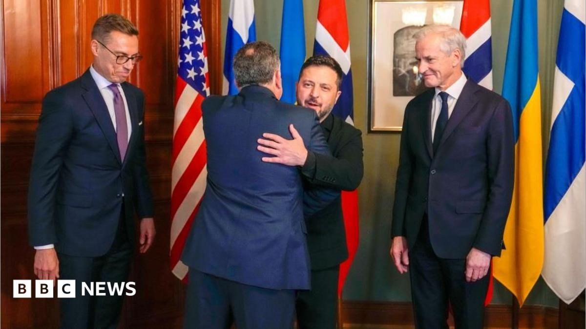 US Envoys and Ukrainian President Hold Talks in Oslo Amid Strained Relations